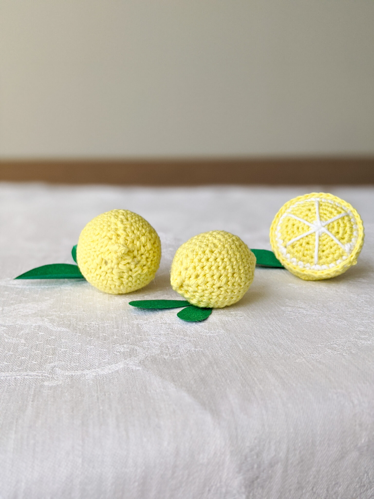 DIY My crocheted lemon · Hexamour